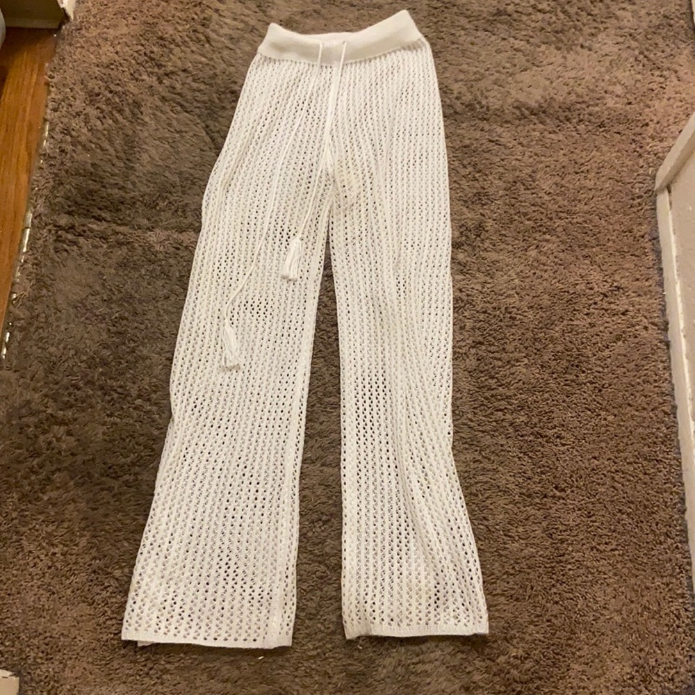 Bathing suit cover up pants